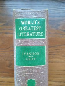 spine of the 1936 edition of Ivanhoe